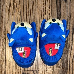 Sonic the Hedgehog Blue Slippers